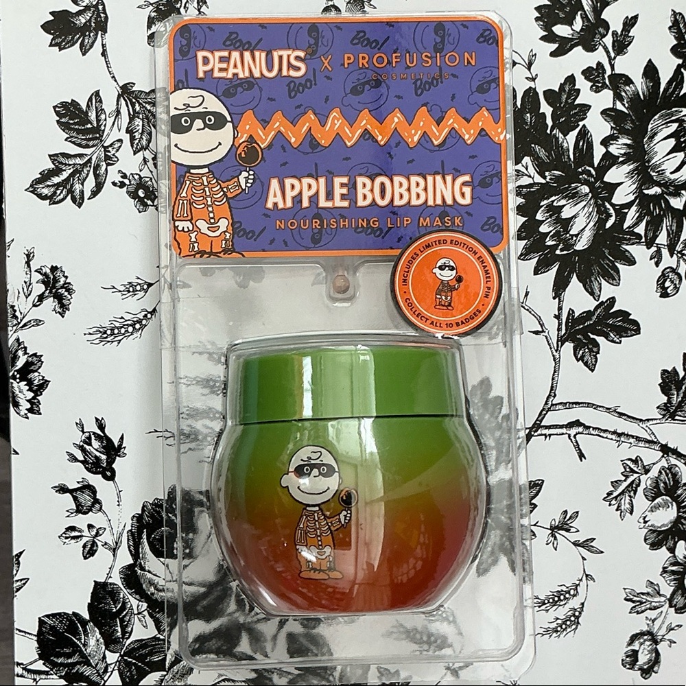 Profusion Peanuts Halloween | Apple Bobbing Overnight Lip Mask